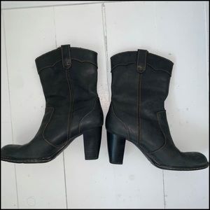 Born Black Boots Women’s Size 8